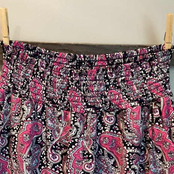 Patterned Palazzo Pants size L - Picture 2 of 3